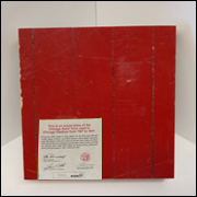 Chicago Bulls Red Floor Piece Memorabilia